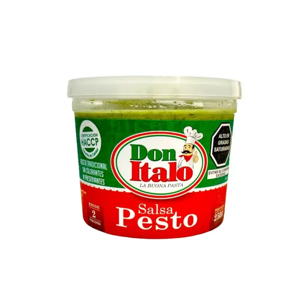Salsa Pesto Envase 250 Gr Don Italo