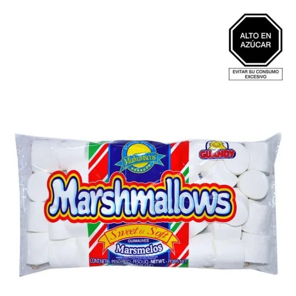 Marshmallows Blancos Bolsa 255 Gr Guandy
