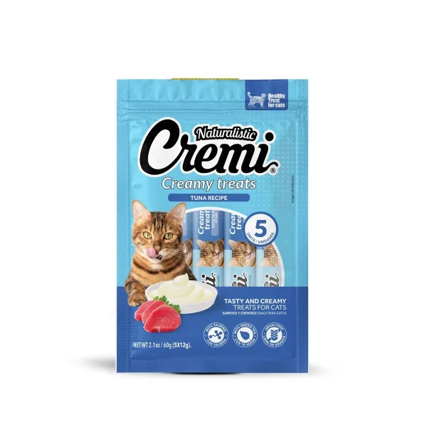Creamy Treats Tuna Recipe (5x12g) 60 Gr Cremi