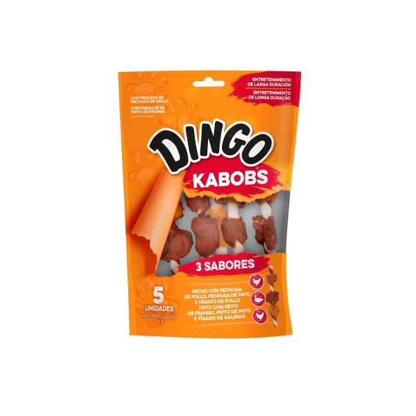 Dingo Twists 3 Sabores X5 Unid Dingo