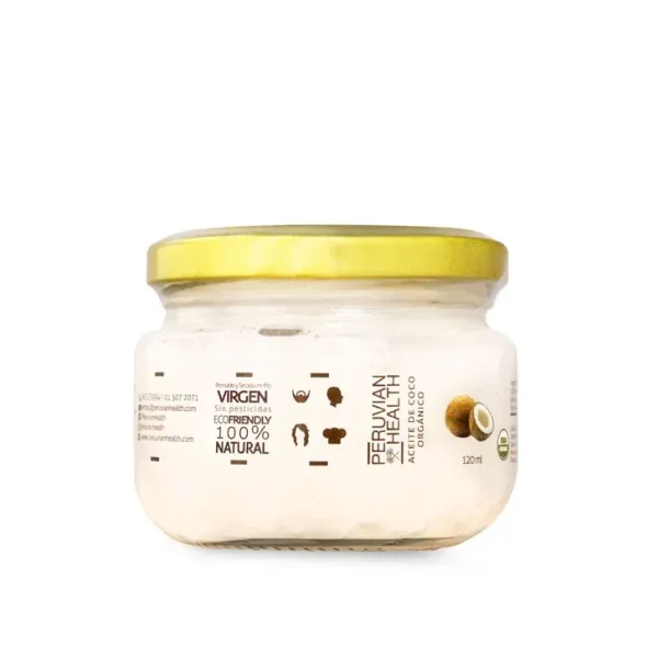 Aceite de Coco 120 Ml Peruvian Health